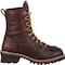 Georgia Boot Men's Waterproof Logger Boot, 7 M, Leather, 8 in Height, Chocolate G7113 - alternate 7
